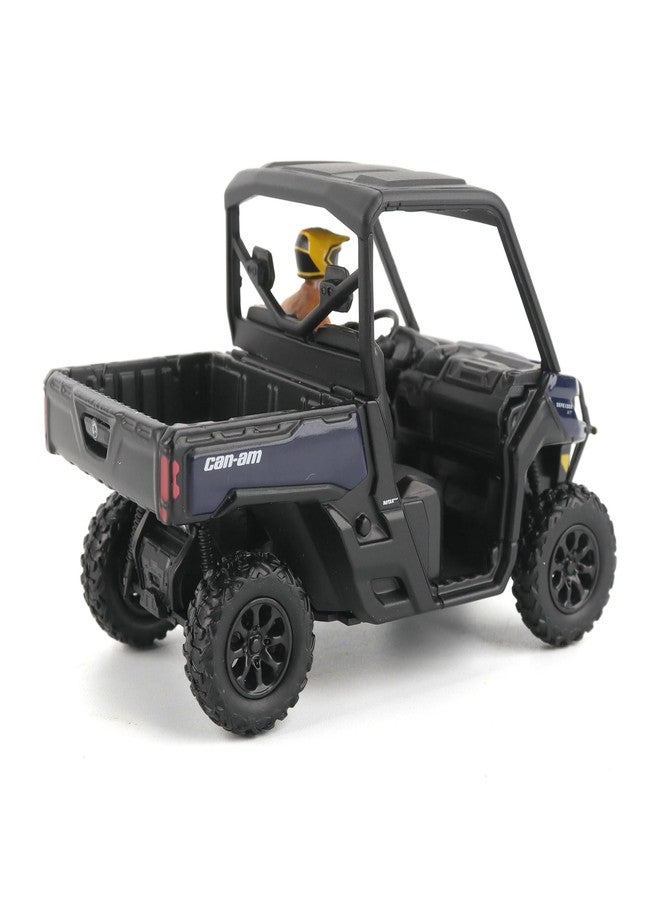 دايكاست ماسترز نموذج مصغر من المعدن المصبوب من شركة Diecast Masters BRP Bombardier Models بمقياس 1:32، طراز Can-Am Defender XT HD9 - أزرق بحري | رقم المنتج 60032 - Image 4